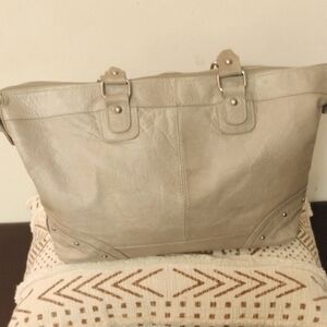 Borse In Pelle Taupe Leather Tote